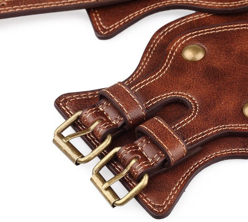 The Agatha Faux Leather Waistband Belt