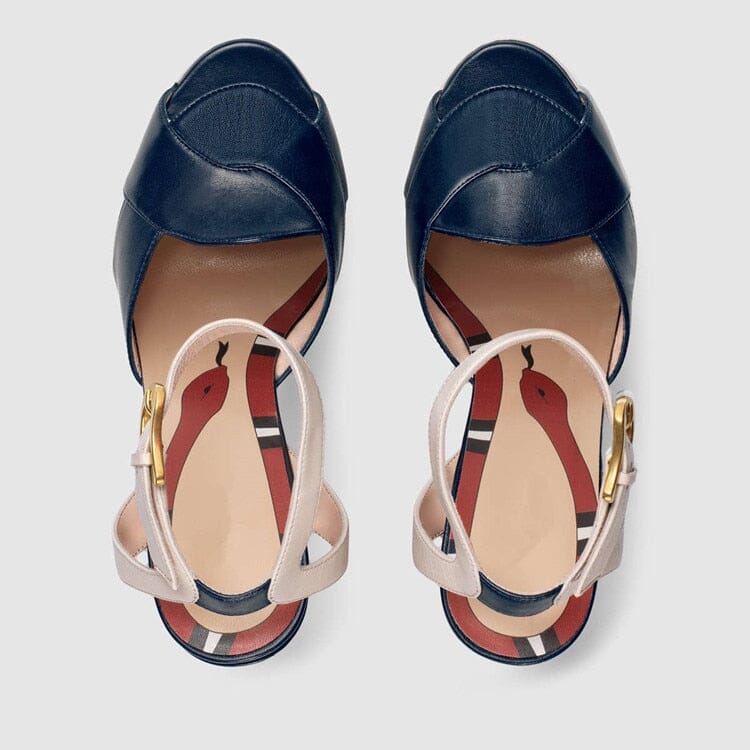 The Amora Platform Sandals - Multiple Colors