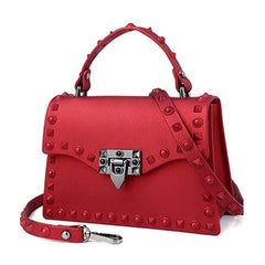 The Torino Studded Handbag Purse - Multiple Colors