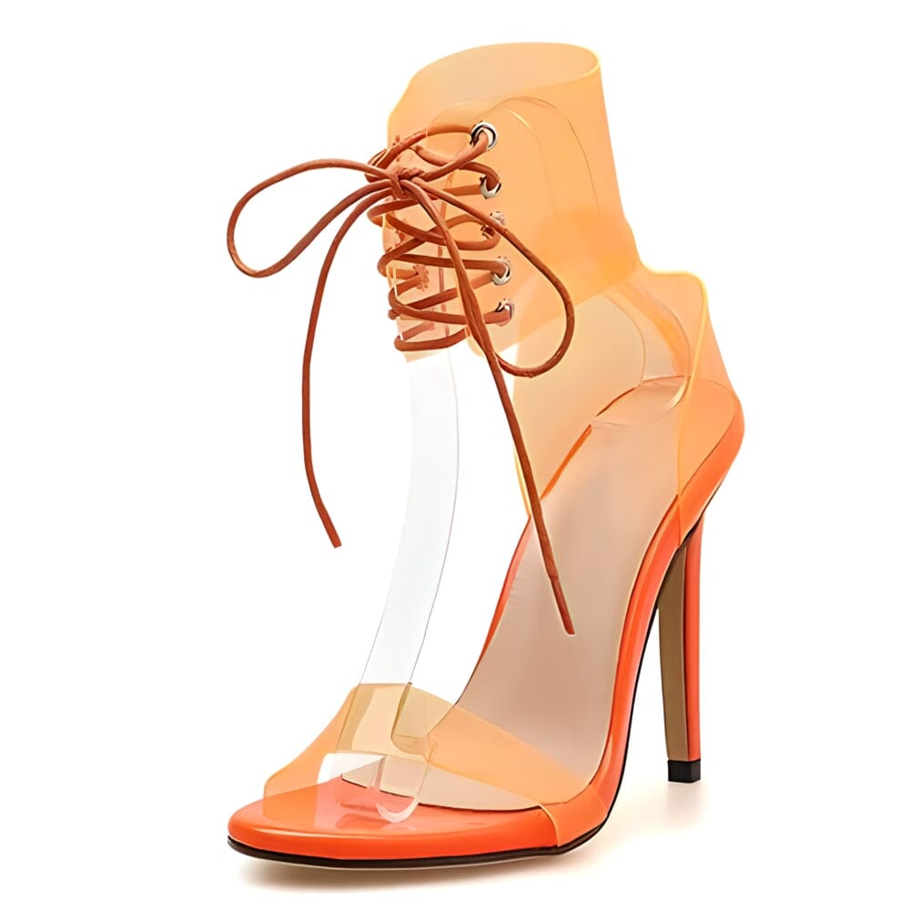 The Alexandra Transparent High Heel Pumps - Multiple Colors
