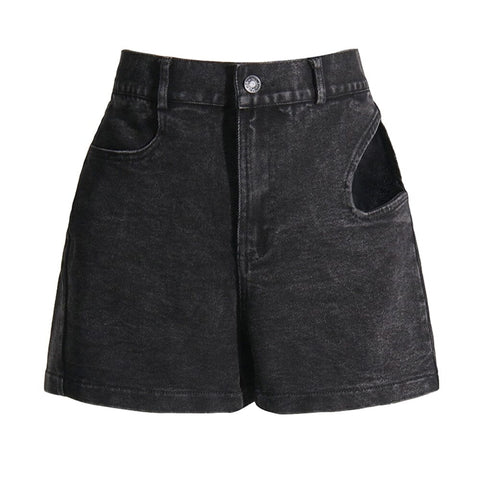 The Aussie High Waist Denim Shorts