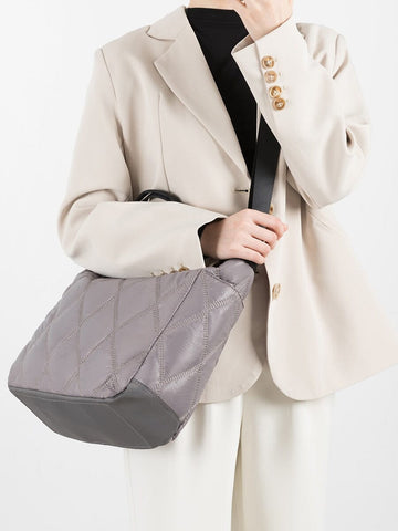 The Campbell Quilted Tote Bag - Multiple Colors