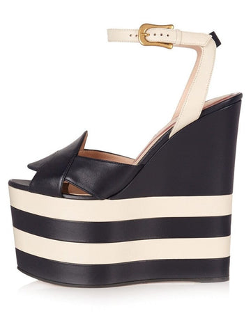 The Amora Platform Sandals - Multiple Colors