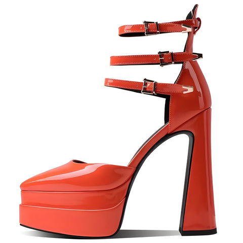 The Astrid Platform Pumps - Multiple Colors