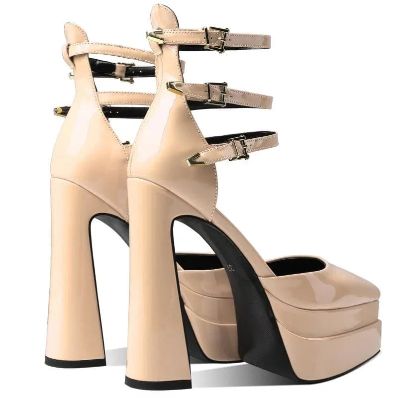 The Astrid Platform Pumps - Multiple Colors