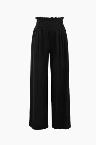 Paperbag Waist Wide Leg Pants