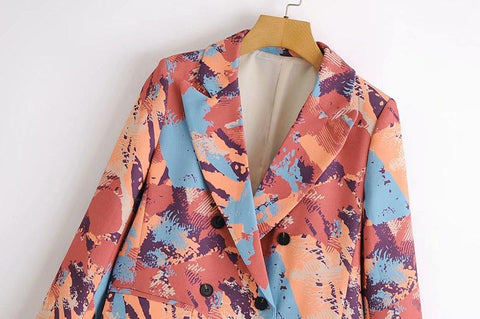 The Aquarelle Long Sleeve Blazer