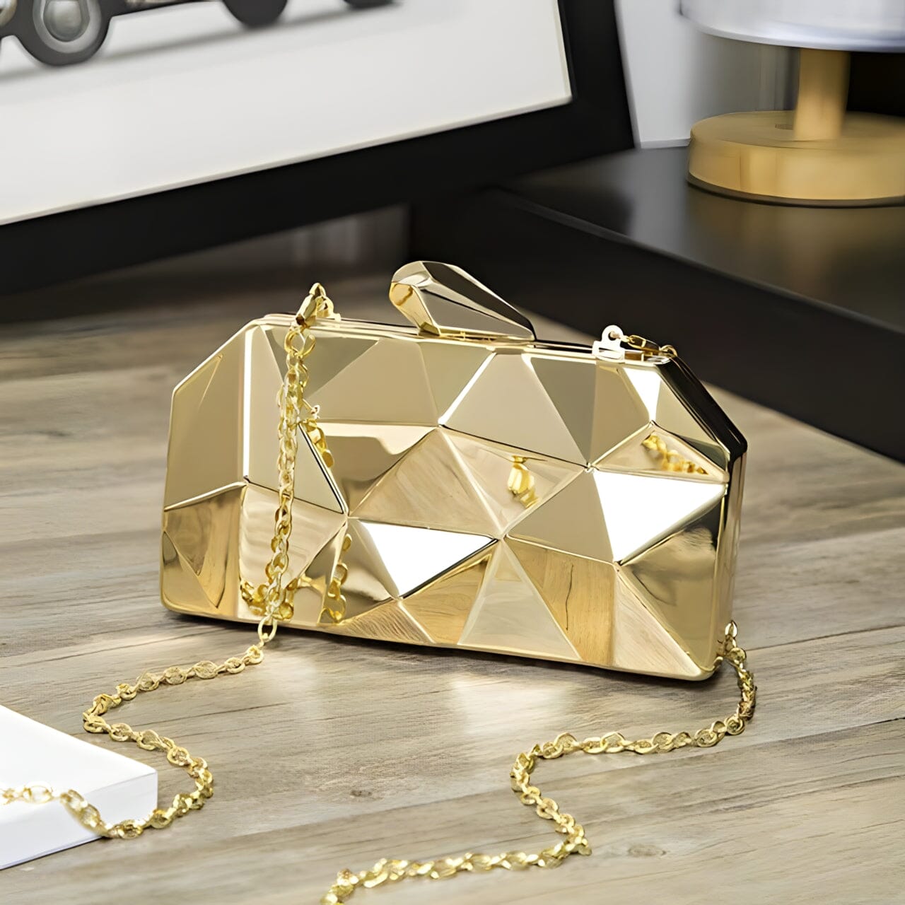 The Geo Handbag Clutch Purse - Multiple Colors