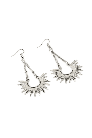 Sunburst Drop Dangle Earrings