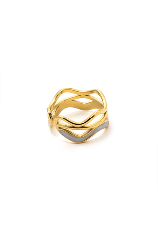 Wavy Open Ring