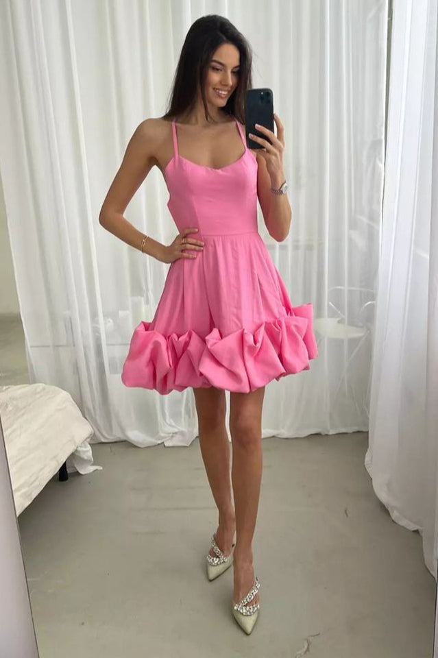 Backless Bustier Mini Dress