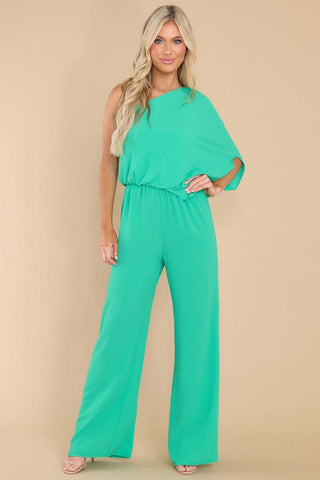 Dreaming Of New One Shoulder Jumpsuit