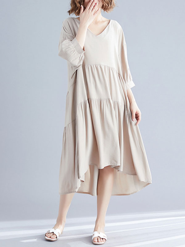 Inspired Spirit Cotton Smock Dress