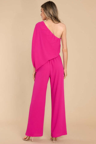 Dreaming Of New One Shoulder Jumpsuit