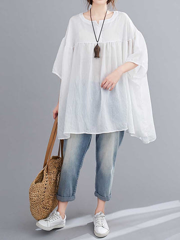 Endless Love Round Neck Cotton Top