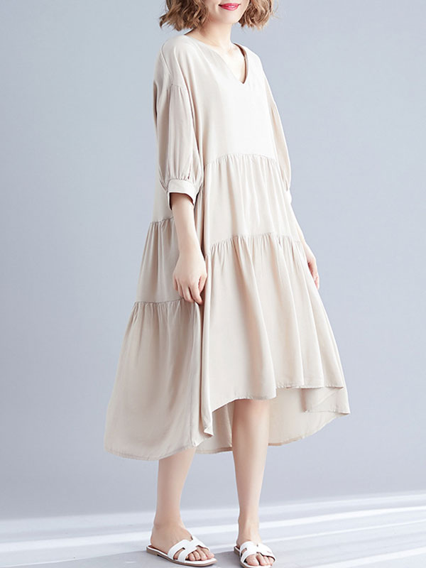 Inspired Spirit Cotton Smock Dress