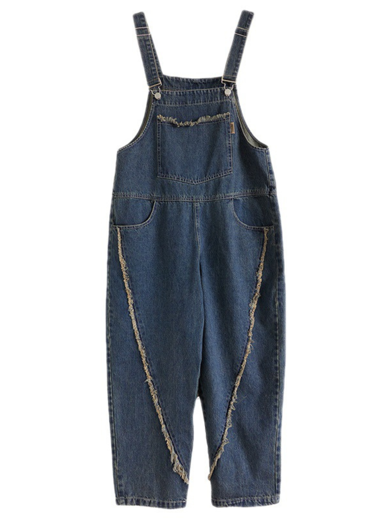 Keep Your Dream Save High Waist Overalls Dungarees