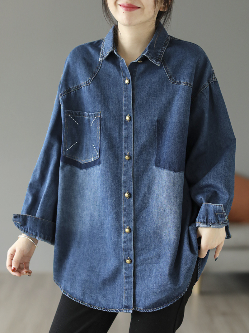 Got A Beautiful Loose Stylish Denim Ladies Jacket