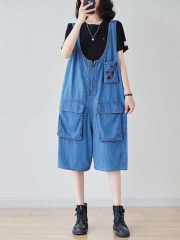 Adorable Perfect for Outdoor Short Overalls