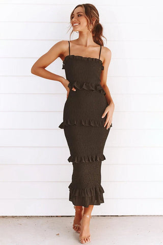 Fashion Sling Long Dress