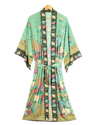 Enlighten Me then Gown Robe Kimono