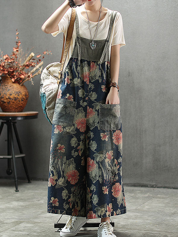 Winning Addition Wide-Leg Jumpsuit Overalls