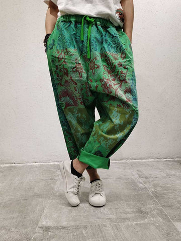 Act Of Love Drawstring Cotton Pant