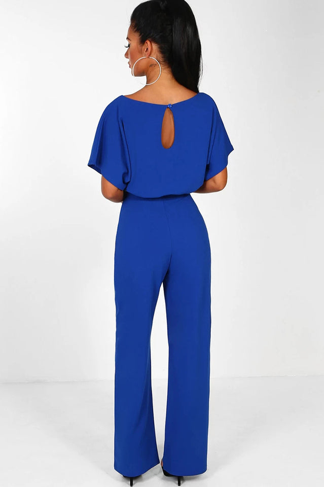 Date Night Blouse Jumpsuit