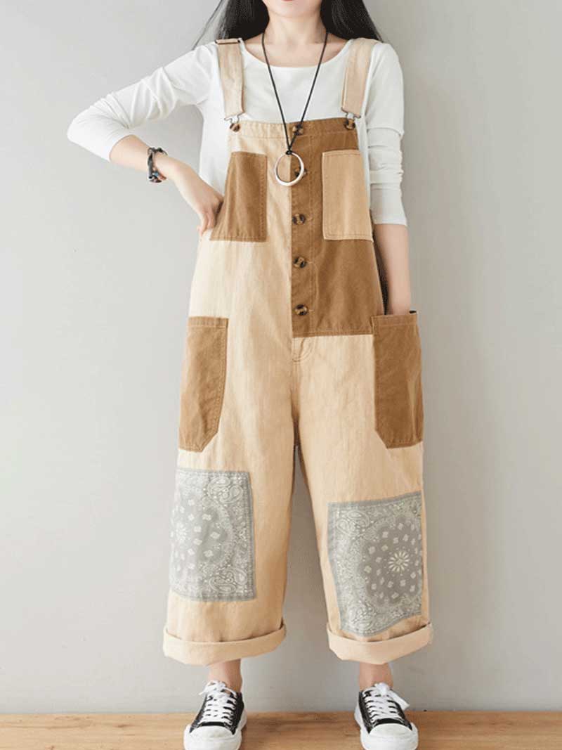 Loving Memory Denim Overall Dungarees