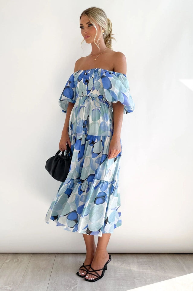 Flossy Midi Dress