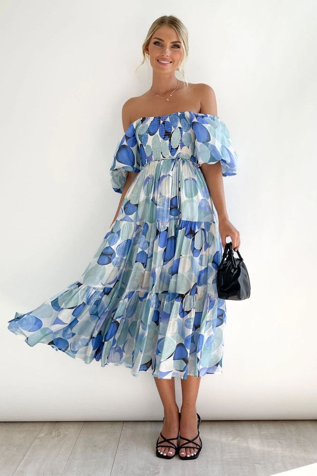 Flossy Midi Dress