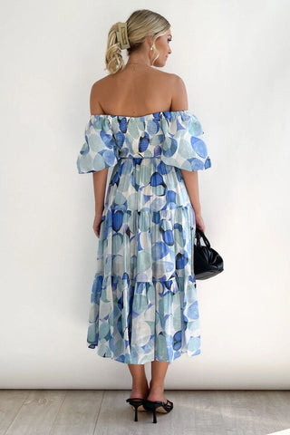 Flossy Midi Dress