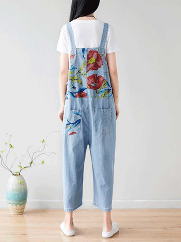 I Wear My Crown, Nine-Point Denim Overall Dungarees