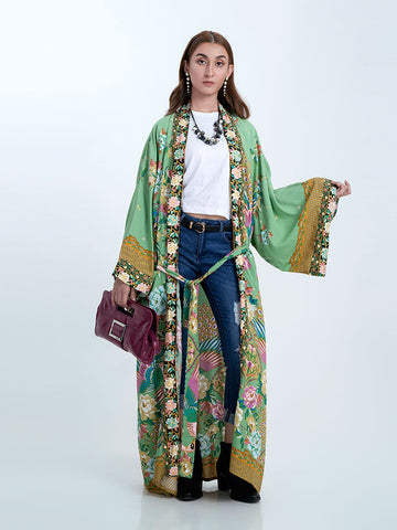 Enlighten Me then Gown Robe Kimono