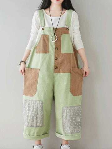 Loving Memory Denim Overall Dungarees