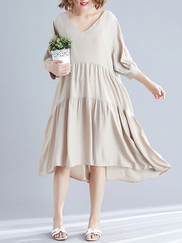 Inspired Spirit Cotton Smock Dress