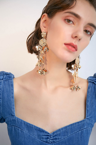 Long Tassel Earrings