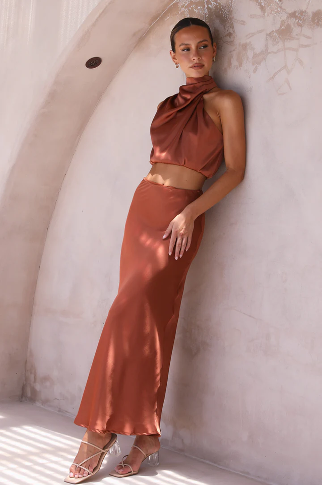 Esther Top + Maxi Skirt Set